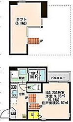 覚王山テラスの物件間取画像